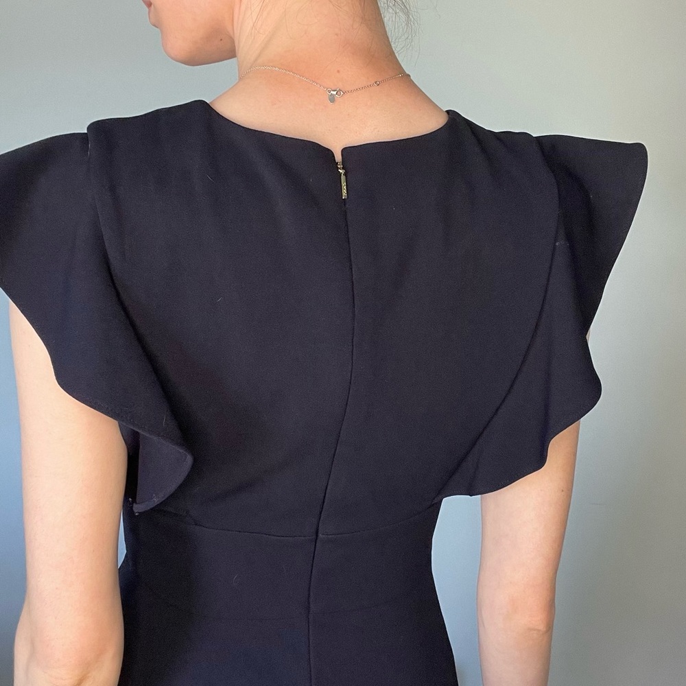 Cap Sleeve Ruffle Dress - Picture 3 of 6